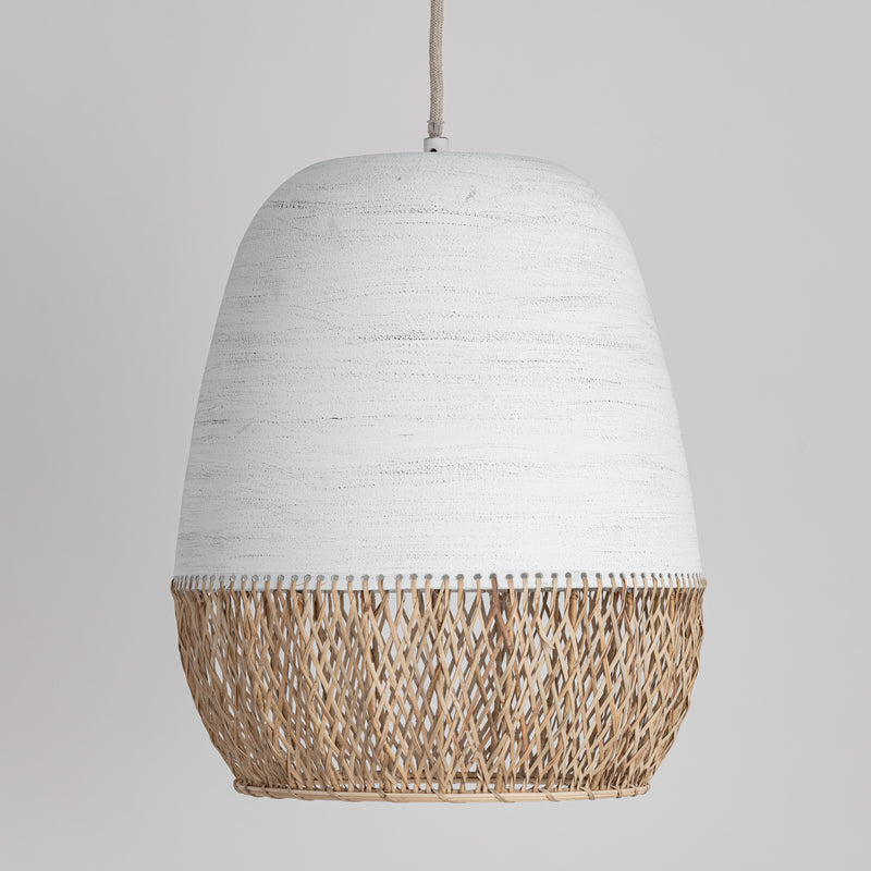 Maxim 14912NAIV Tamba 1 Light Pendant | Ivory