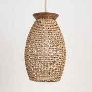 Maxim 14922NA Cotswold 1 Light Pendant | Natural Rattan Wood