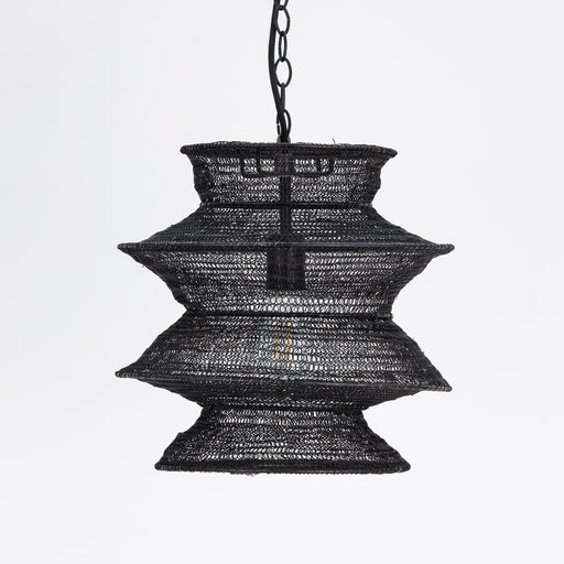 Maxim 14930BK Krabi 1 Light Pendant | Black