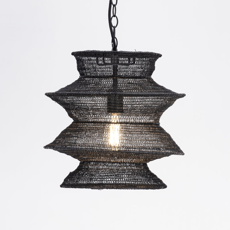 Maxim 14930BK Krabi 1 Light Pendant | Black