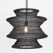 Maxim 14932BK Krabi Large 1 Light Pendant | Black