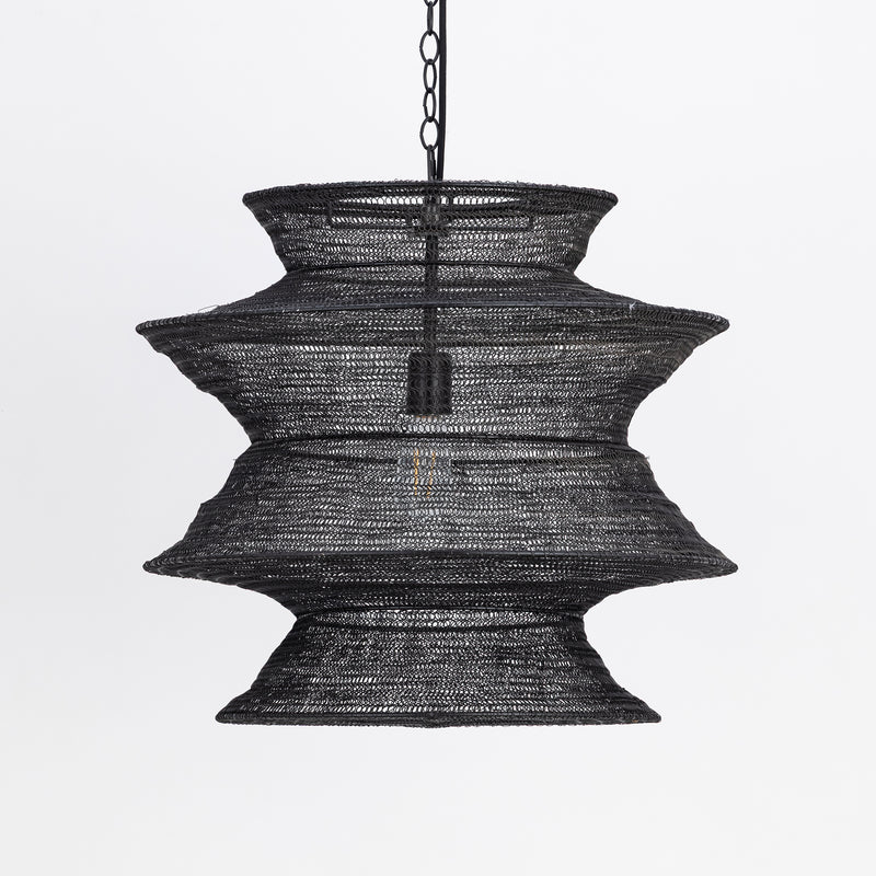 Maxim 14932BK Krabi Large 1 Light Pendant | Black