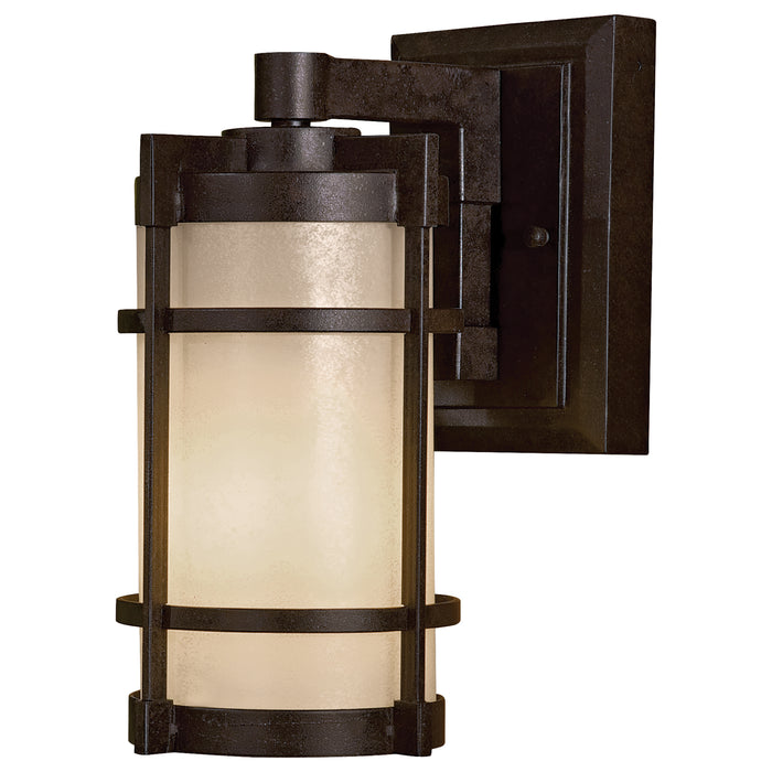 Minka Lavery Great Outdoors Noble Hill 1 Light Outdoor Wall Mount-Sand Coal