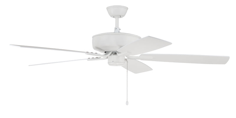 Craftmade P52W5-52WWOK Pro Plus 52 Ceiling Fan -White