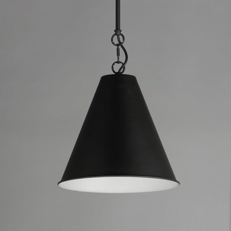 Maxim 15162CHB Veritas 12" 1 Light Pendant | Chestnut Bronze
