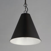 Maxim 15162CHB Veritas 12" 1 Light Pendant | Chestnut Bronze