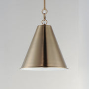 Maxim 15162HR Veritas 12" 1 Light Pendant | Heritage