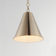 Maxim 15162HR Veritas 12" 1 Light Pendant | Heritage