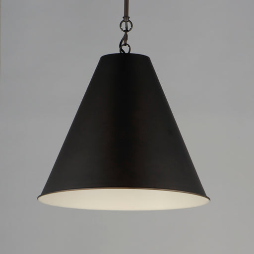 Maxim 15164CHB Veritas 18" 1 Light Pendant | Chestnut Bronze