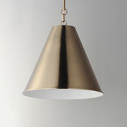 Maxim 15164HR Veritas 18" 1 Light Pendant | Heritage
