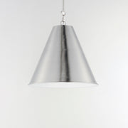 Maxim 15164SN Veritas 18" 1 Light Pendant | Satin Nickel