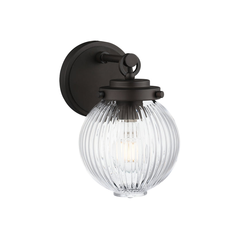 Maxim 15191CROI Kasbah 1 Light Bath Vanity | Oil Rubbed Bronze