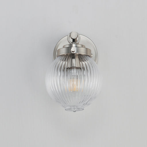 Maxim 15191CRSN Kasbah 1 Light Bath Vanity | Satin Nickel