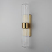 Maxim 15192CRSBR Kasbah 2 Light Wall Sconce | Satin Brass