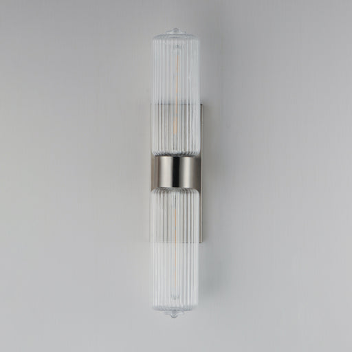 Maxim 15192CRSN Kasbah 2 Light Wall Sconce | Satin Nickel