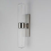 Maxim 15192CRSN Kasbah 2 Light Wall Sconce | Satin Nickel