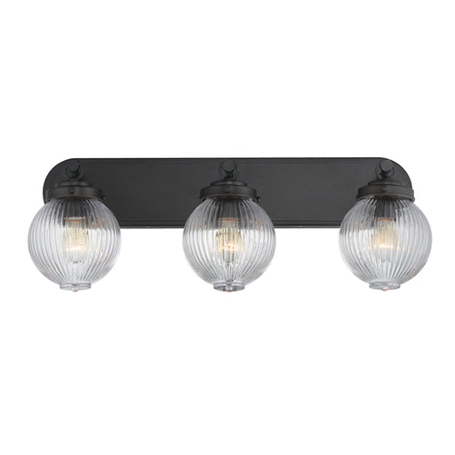 Maxim 15193CROI Kasbah 3 Light Bath Vanity | Oil Rubbed Bronze