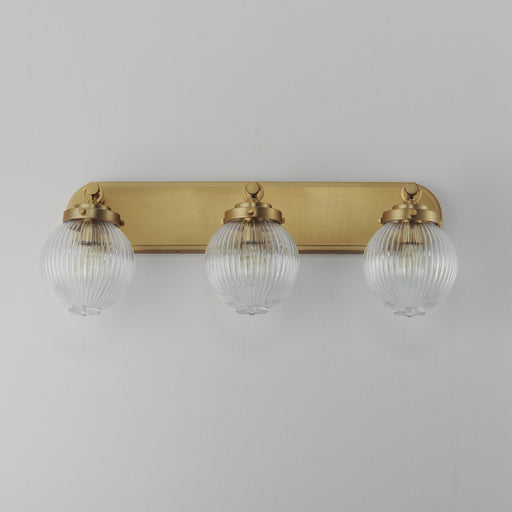Maxim 15193CRSBR Kasbah 3 Light Bath Vanity | Satin Brass