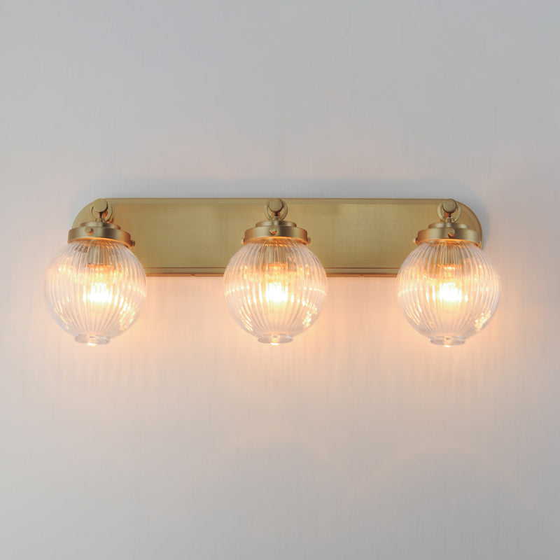 Maxim 15193CRSBR Kasbah 3 Light Bath Vanity | Satin Brass