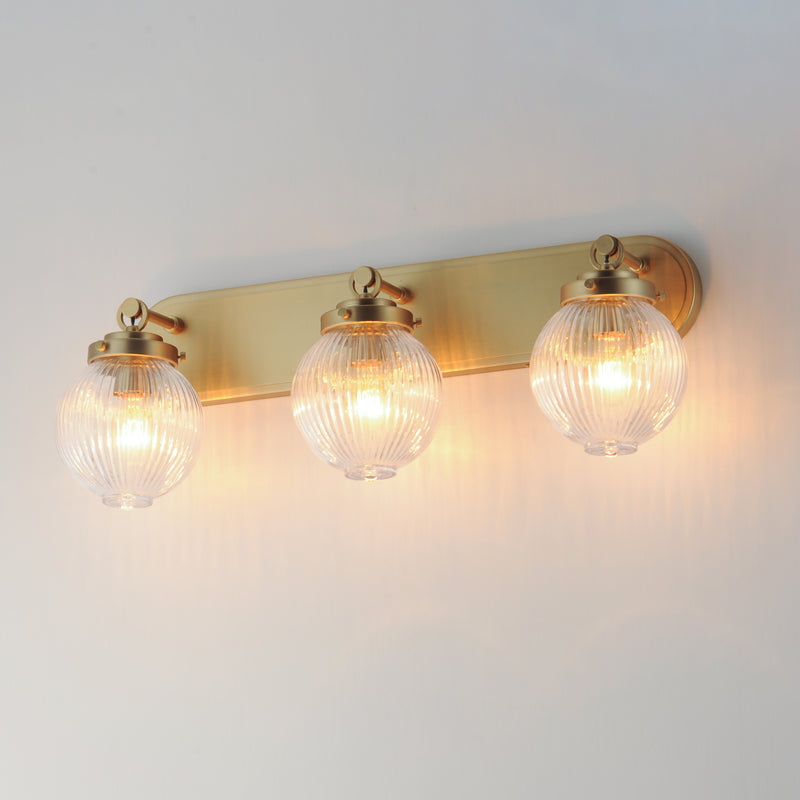 Maxim 15193CRSBR Kasbah 3 Light Bath Vanity | Satin Brass