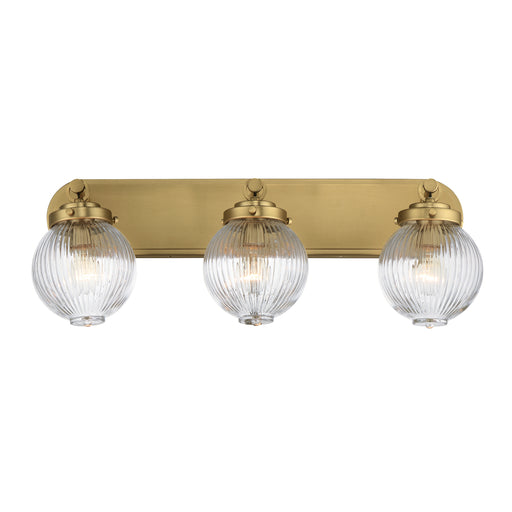 Maxim 15193CRSBR Kasbah 3 Light Bath Vanity | Satin Brass