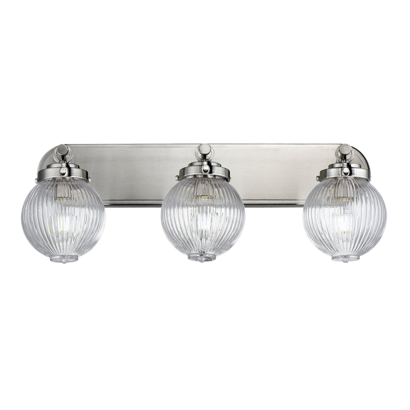 Maxim 15193CRSN Kasbah 3 Light Bath Vanity | Satin Nickel