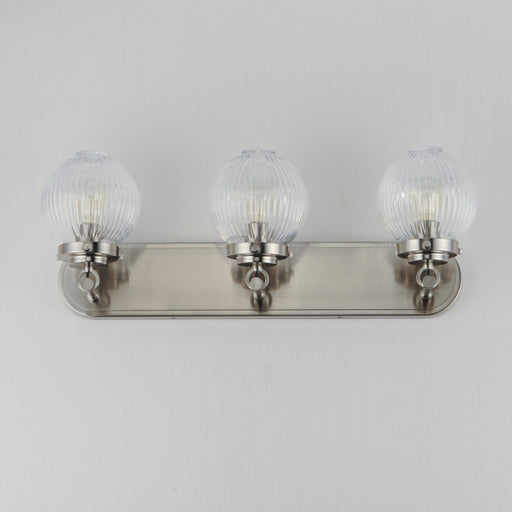 Maxim 15193CRSN Kasbah 3 Light Bath Vanity | Satin Nickel