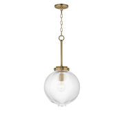 Maxim 15194CRSBR Kasbah 12" Pendant | Satin Brass