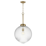 Maxim 15196CRSBR Kasbah 16" Pendant | Satin Brass
