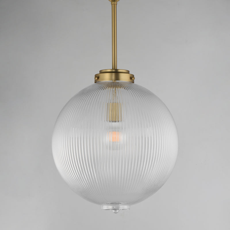 Maxim 15196CRSBR Kasbah 16" Pendant | Satin Brass