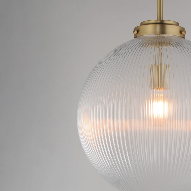 Maxim 15196CRSBR Kasbah 16" Pendant | Satin Brass