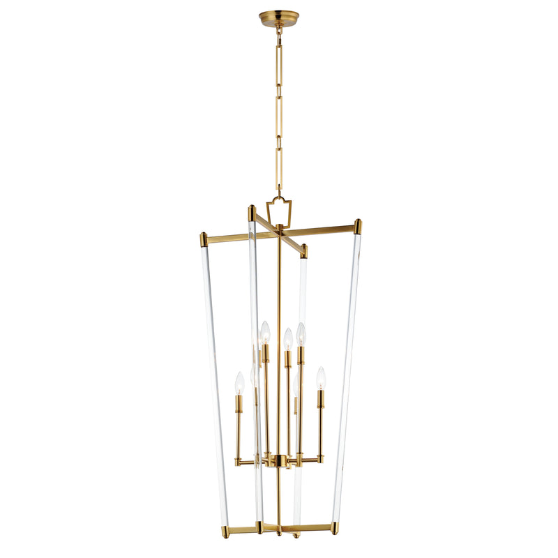 Maxim 16102CLHR Lucent 8 Light Pendant | Heritage