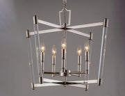 Maxim 16103CLPN Lucent 5 Light Chandelier | Polished Nickel