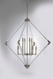 Maxim 16106CLPN Lucent 8 Light Pendant | Polished Nickel