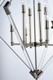 Maxim 16106CLPN Lucent 8 Light Pendant | Polished Nickel
