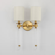 Maxim 16108WTCLHR Lucent 2 Light Wall Sconce | Heritage