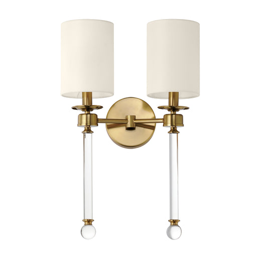 Maxim 16108WTCLHR Lucent 2 Light Wall Sconce | Heritage