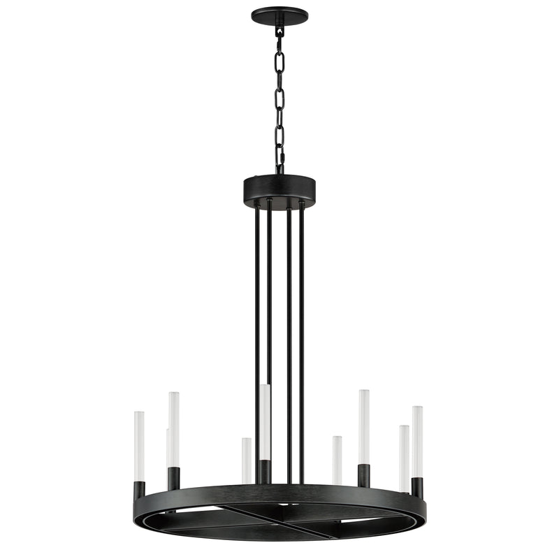 Maxim 16162CRBK Ovation 24" LED Chandelier | Black