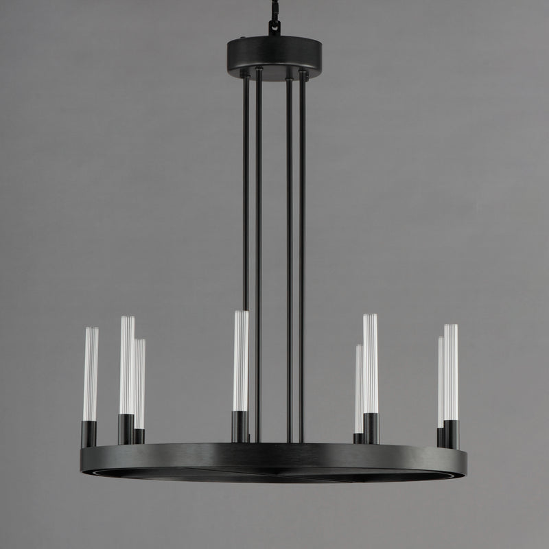 Maxim 16162CRBK Ovation 24" LED Chandelier | Black