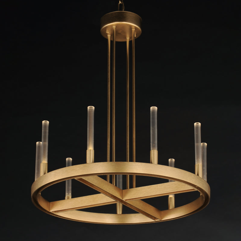 Maxim 16162CRGLD Ovation 24" LED Chandelier | Gold