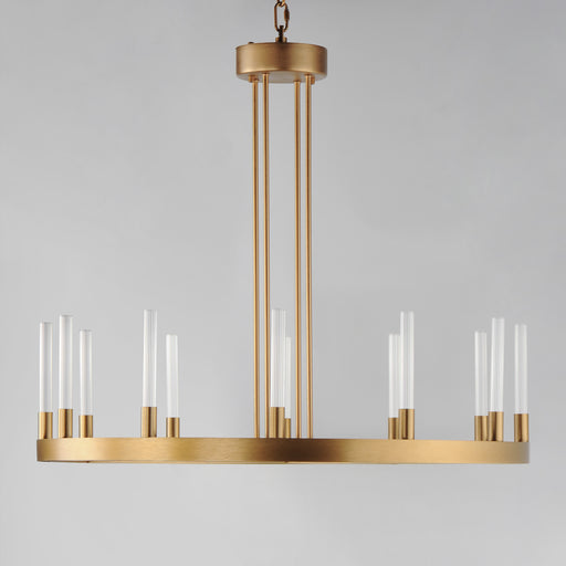 Maxim 16164CRGLD Ovation 12 Light LED Chandelier | Gold