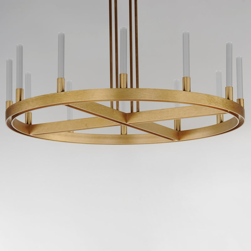Maxim 16164CRGLD Ovation 12 Light LED Chandelier | Gold