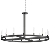 Maxim 16168CRBK Ovation 15 Light LED Chandelier | Black