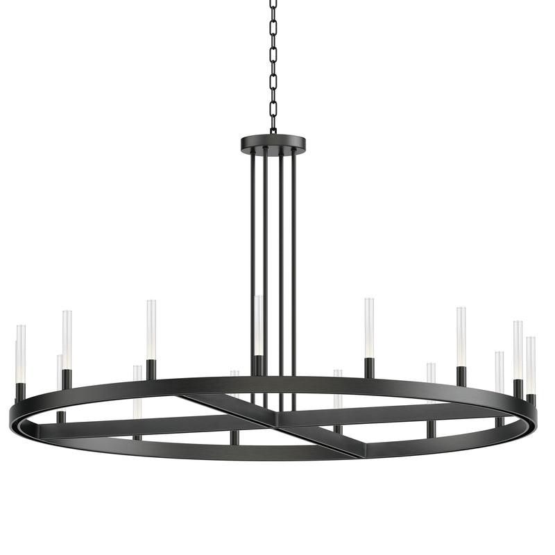 Maxim 16168CRBK Ovation 15 Light LED Chandelier | Black