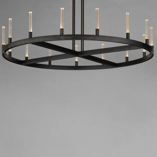 Maxim 16168CRBK Ovation 15 Light LED Chandelier | Black