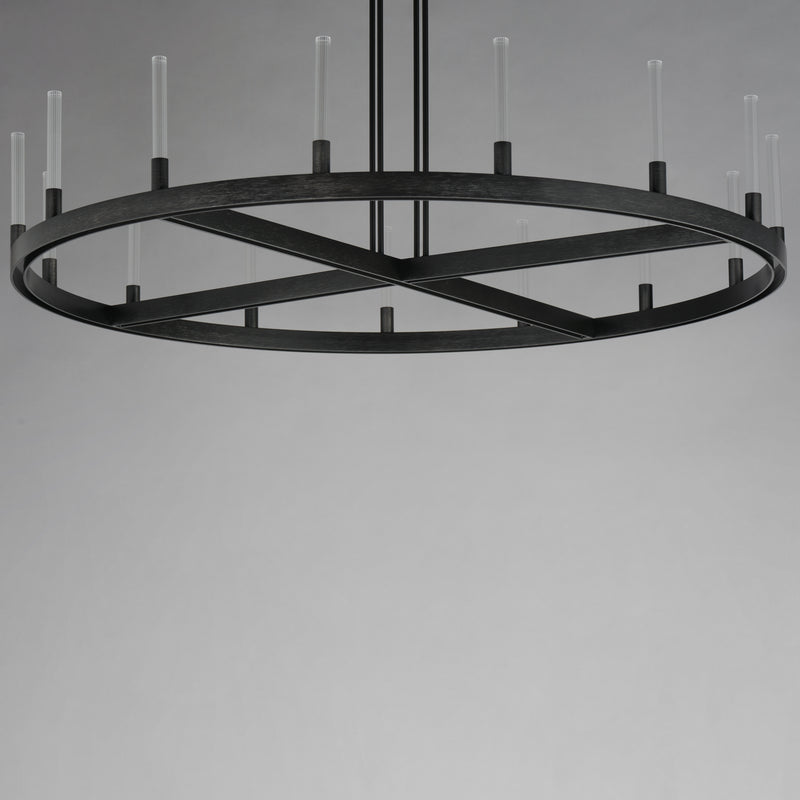 Maxim 16168CRBK Ovation 15 Light LED Chandelier | Black