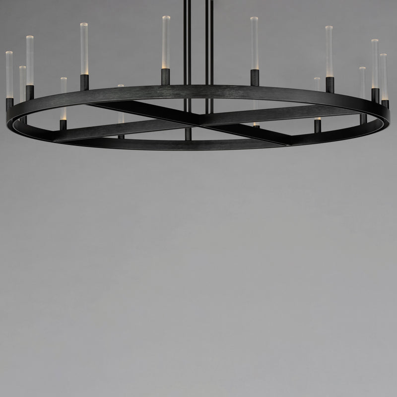 Maxim 16168CRBK Ovation 15 Light LED Chandelier | Black