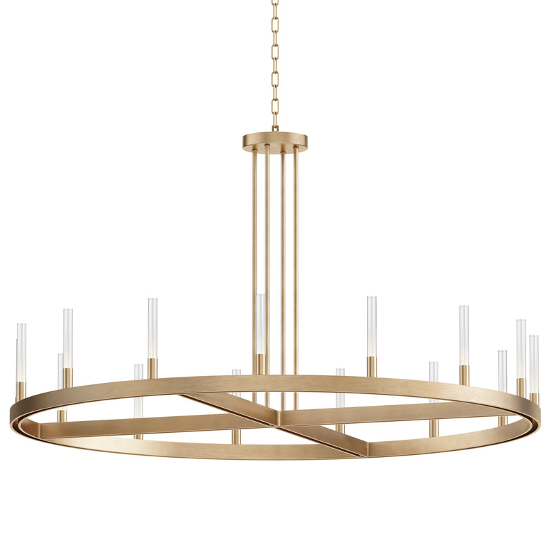 Maxim 16168CRGLD Ovation 15 Light LED Chandelier | Gold