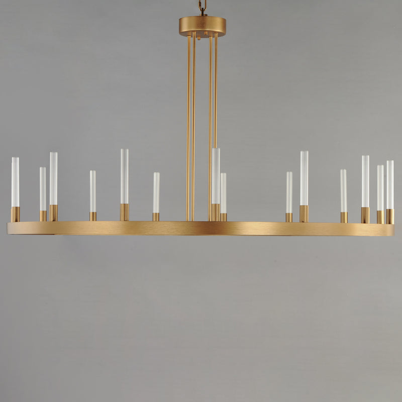 Maxim 16168CRGLD Ovation 15 Light LED Chandelier | Gold