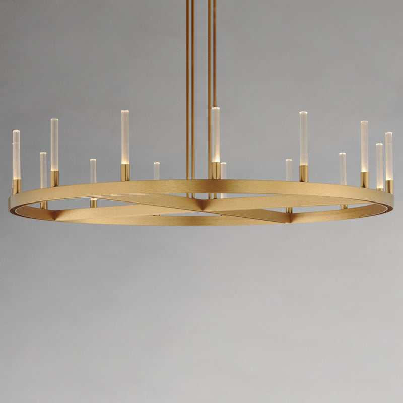 Maxim 16168CRGLD Ovation 15 Light LED Chandelier | Gold